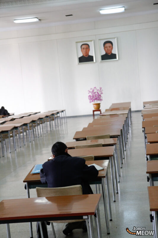 Central library in Pyongyang, symbolizing North Koreas commitment to education and heritage.