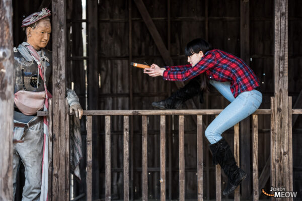 Desolate Western Village: Abandoned cowboy town frozen in time in Tochigi, Japan.