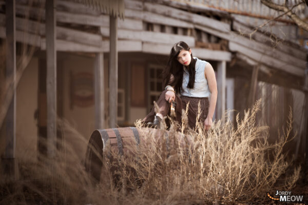 Abandoned Western Village theme park in Tochigi, Japan, with eerie beauty and surreal atmosphere.