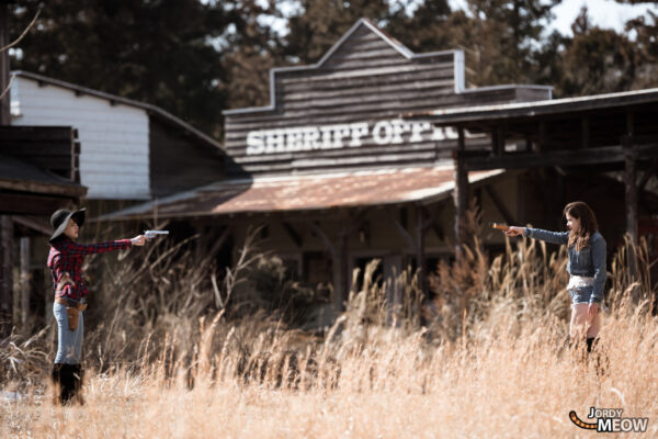 Experience the abandoned Western Village in Japan - a unique cowboy town theme park.